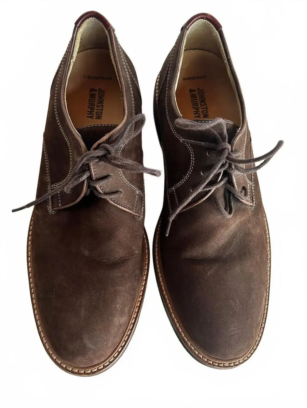 Johnston & Murphy Upton Plain Toe Oxfords Mens 8.5M NWOT